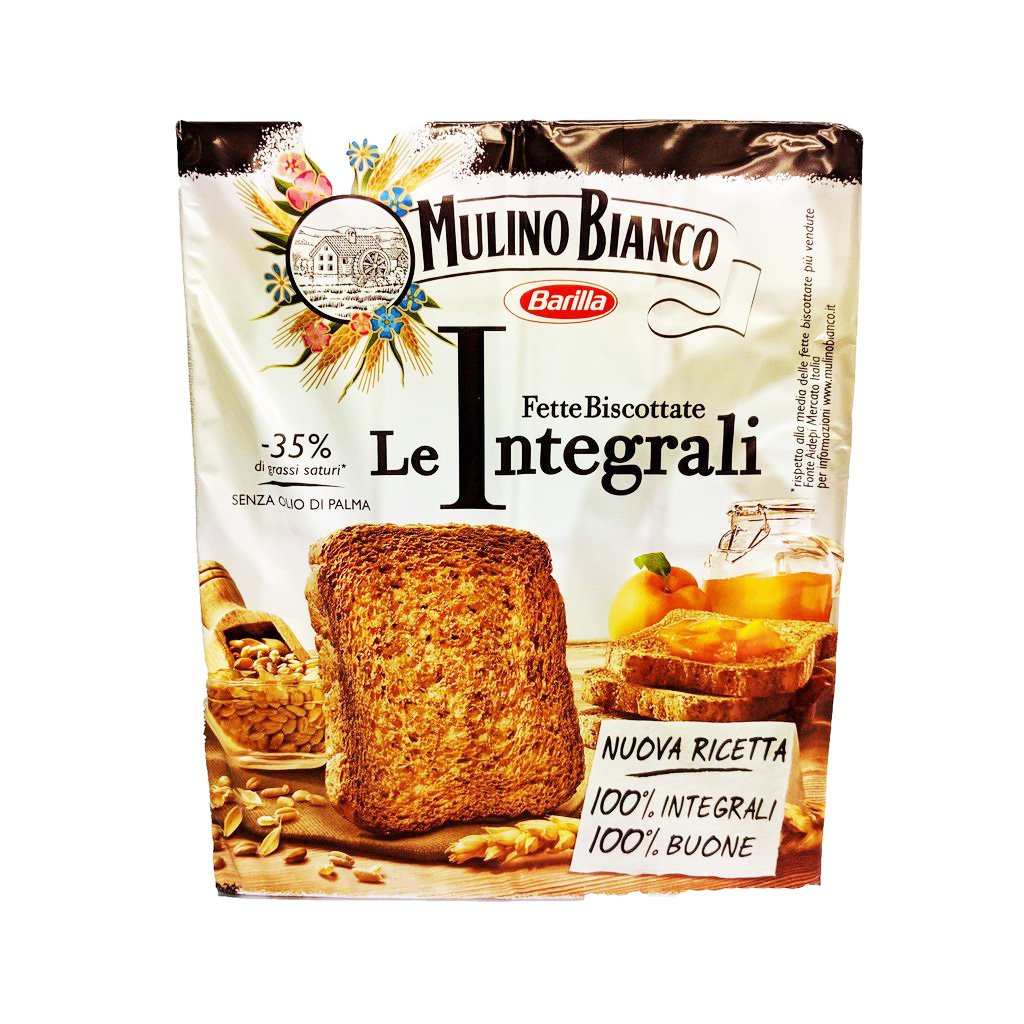 Mulino Bianco - Fette Biscottate - Le Integrali – The Italian Shop