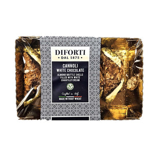 Diforti - Cannoli - White Chocolate  Gluten Free (made without wheat)5pk