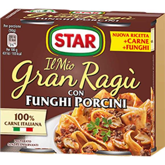 Star Gran Ragu con Funghi Porcini