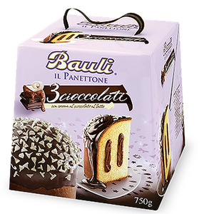 Bauli - Panettone - 3 Cioccolato-The Italian Shop