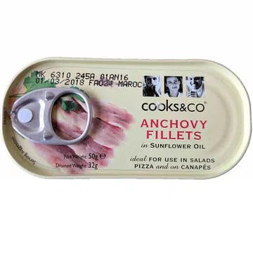 Cooks & Co - Anchovy Fillets - The Italian Shop - Free delivery 