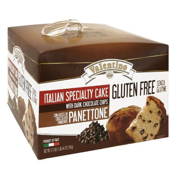 Valentino - Panettone with Dark Chocolate Chips - Gluten Free