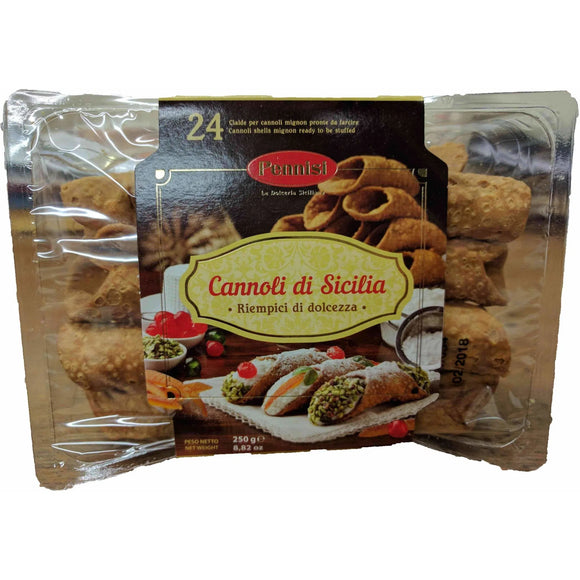 Pennisi - Cannoli di Sicilia ( Cannoli tubes ) - The Italian Shop - Free delivery