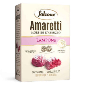 Falcone - Amaretti Morbidi -al Lampone (soft amaretti with Raspberry)