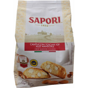 Sapori - Cantuccini Toscani ( Almond bisuits ) - The Italian Shop - Free delivery