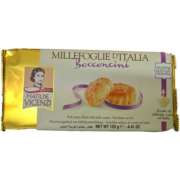 Vincenzi - Bocconcini ( Puff pastry filled with milk cream ) - The Italian Shop - Free delivery