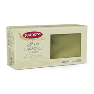 Granoro - Lasagne with spinach - N.117-The Italian Shop