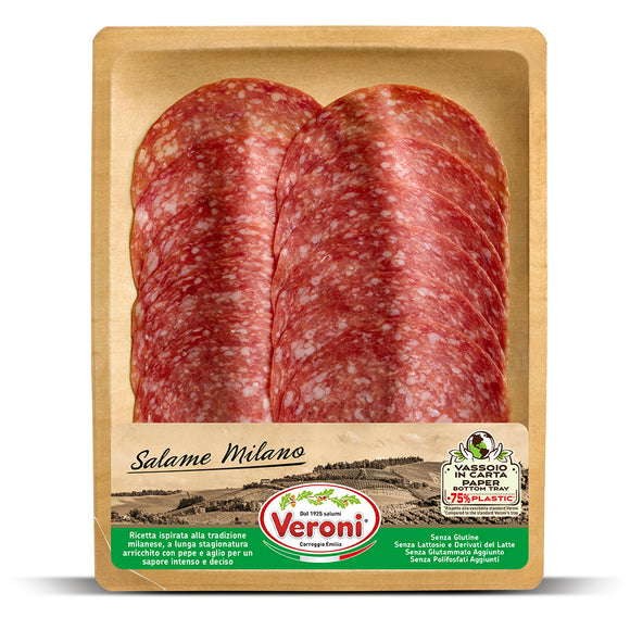 Veroni - Salami Milano- Sliced (70g)-The Italian Shop