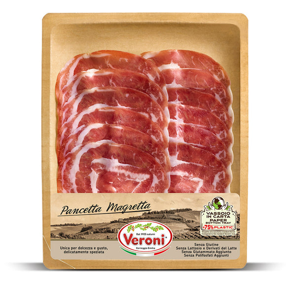 Veroni - Pancetta Magietta - Sliced (70g)-The Italian Shop