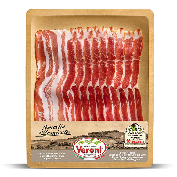 Veroni - Smoked Pancetta - Sliced (110g)-The Italian Shop