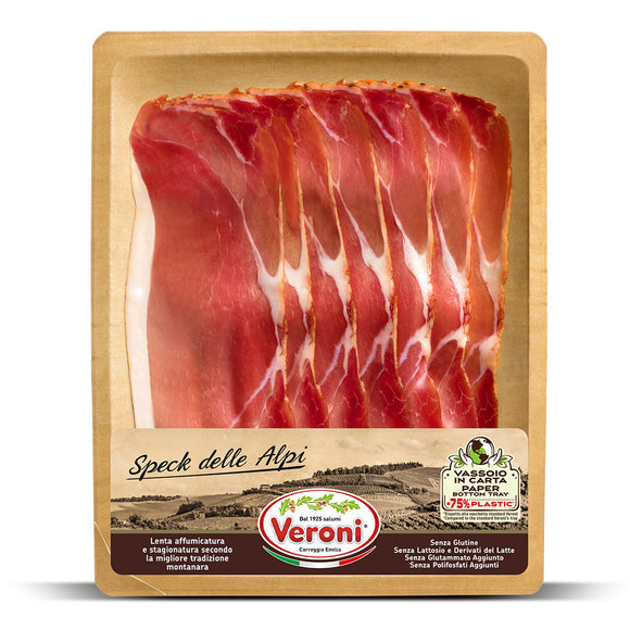 Veroni - Speck - Sliced (70g)-The Italian Shop