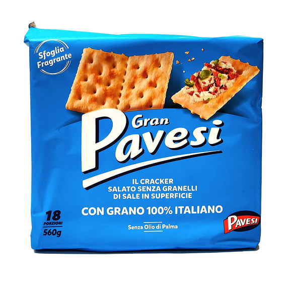 Pavesi - Cracker without salt granules-The Italian Shop