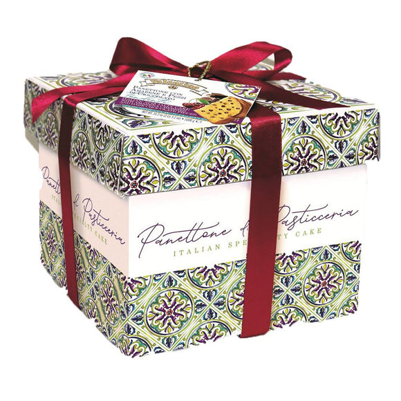 Valentino - Panettone - With Cherries & Pieces of Chocolate-The Italian Shop