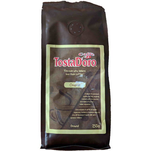 Caffe - TostaD'oro - Original - Ground - The Italian Shop - Free delivery