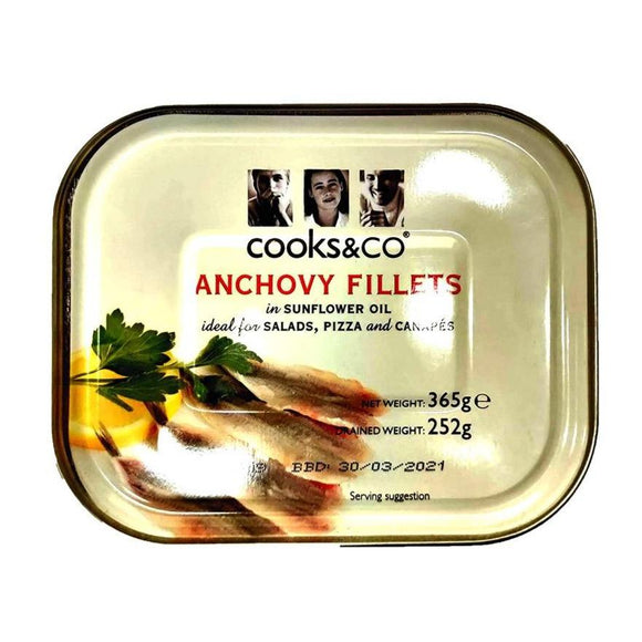 Cooks&co - Anchovy Fillets-The Italian Shop