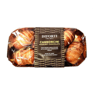 Diforti - Cannoncini- Hazelnut Chocolate 6pk - The Italian Shop - free delivery