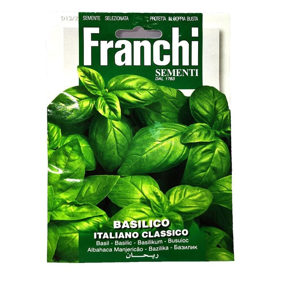 Franchi - Basilico - Seeds-The Italian Shop