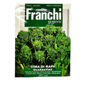 Franchi - Cima Di Rapa ( Quarantina ) - Seeds-The Italian Shop
