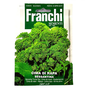 Franchi - Cima di Rapa - Seeds-The Italian Shop