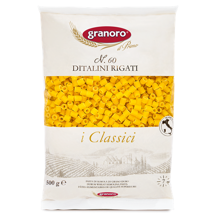 Granoro -Ditalini Rigati- N.60-The Italian Shop - Free Delivery