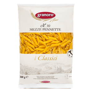 Granoro - Mezze Pennette - N.30-The Italian Shop - Free Delivery