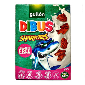 Gullon - Dibus Sharkies - Gluten Free - The Italian Shop - free delivery