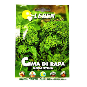 Leben - Cima Di Rapa - Seeds-The Italian Shop