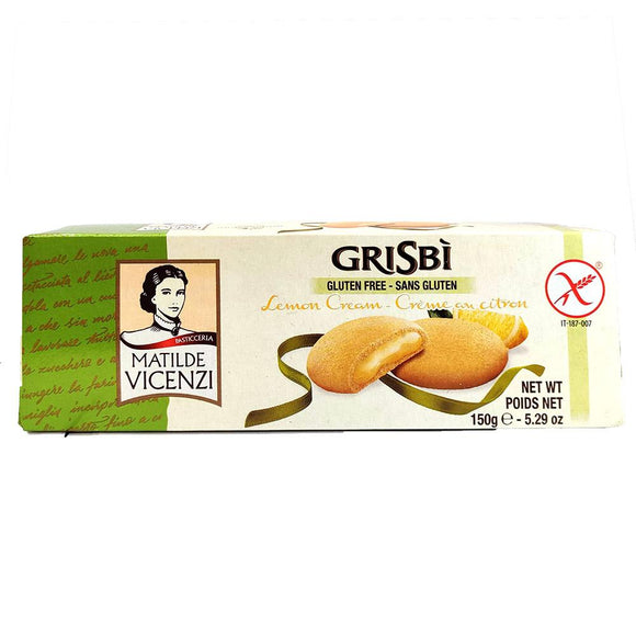 Matilde Vicenzi - Grisbi - Lemon - Gluten Free-The Italian Shop