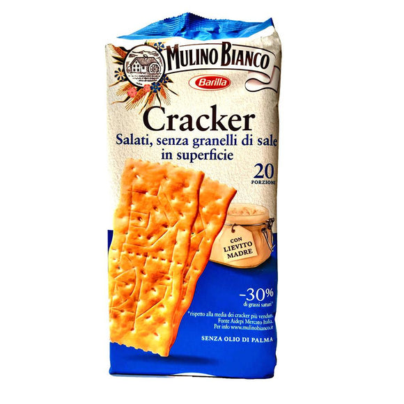 Mulino Bianco - Cracker - Lightly salted ( without grains of salt )-The Italian Shop