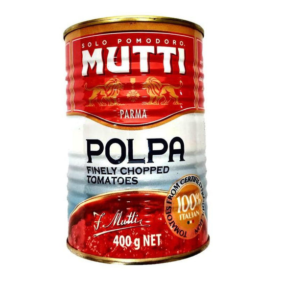 Mutti - Polpa - Finely Chopped Tomatoes-The Italian Shop