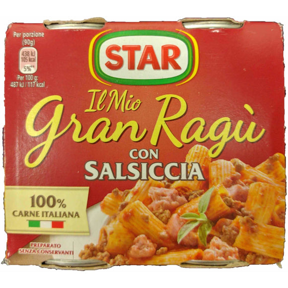 Star - Salsiccia ( pasta sauce 2 pack ) - The Italian Shop - Free delivery